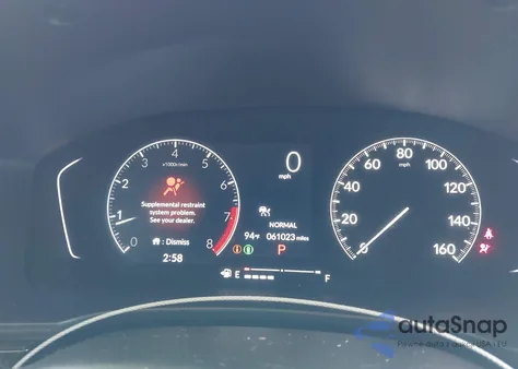 2023 Honda Civic Sport из США, поврежденный, VIN 2HGFE2F57PH513988